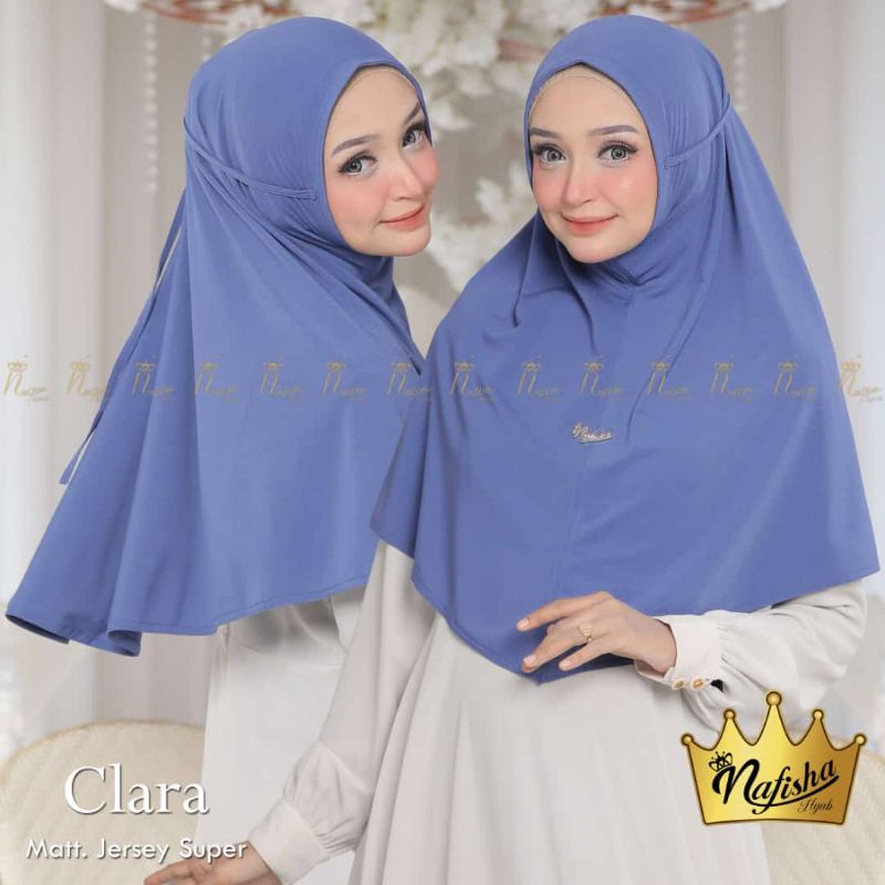 Jilbab Instan Simple Bergo Clara Ori Nafisha