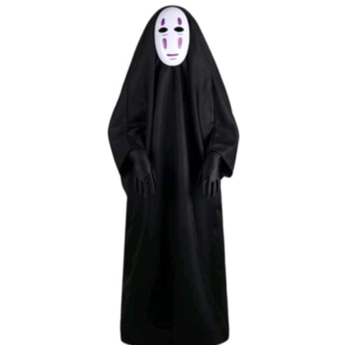 kaonashi spririted away no face ghost japanese ghost costume halloween