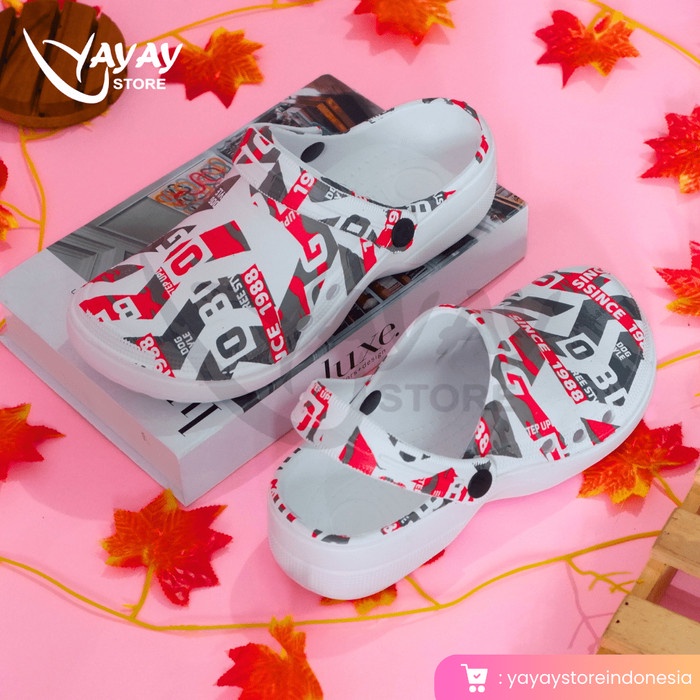 SALE Sandal Rumah Kodok Pria wanita/ Sendal Printing COMIC