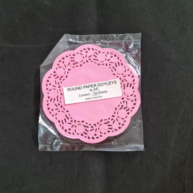 

Sale 6.6 Doiles Paper Bulat Kertas Renda 5.5'/ 14Cm ( Isi 100Lbr)