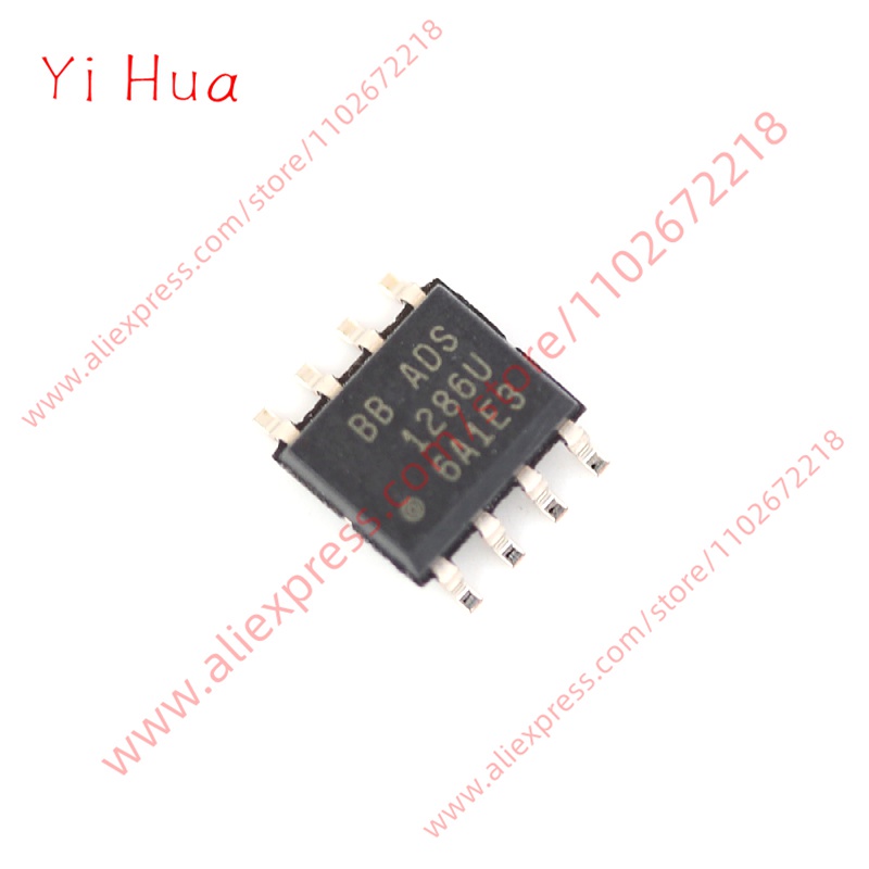 ❤1PCS New Original     ADS1286UA 12-bit Analog-to-Digital Converter Chip SOP8 ADS1286U