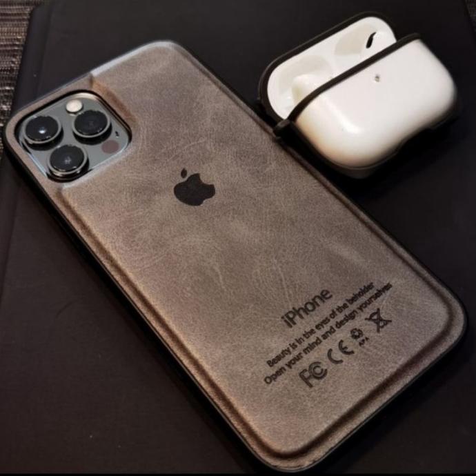 Terbaru Case Iphone 13 Pro Max 13Pro Iphone13 Mini Premium Leather Slim Casing