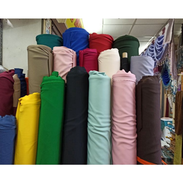 Terlaris Bahan Kain Scuba Import Premium Meteran Murah Per 0 5m Terbaru