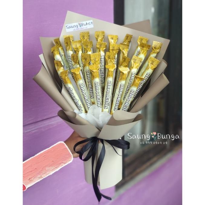 

6.6 Buket Jajanan Chocolatos Snack Bouquet Kado Sidang Wisuda Hadiah Gift