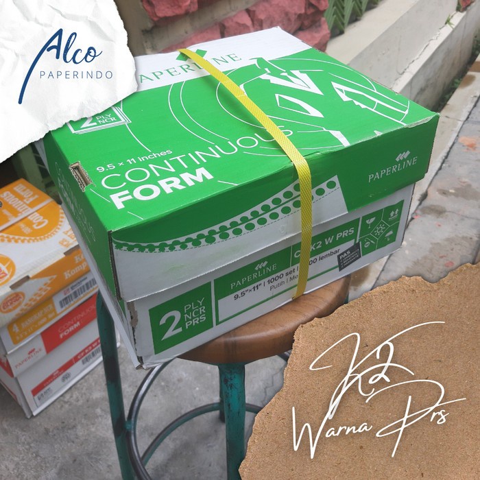 

Best Seller Continuous Form 2 Ply Prs Paperline Kertas Komputer