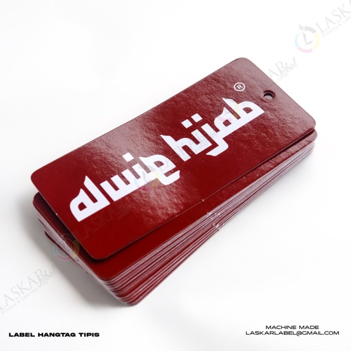

Best Seller Label Hangtag Tipis 1000 Lsn Dan Label Woven 5X7,5Cm 1000 Lsn