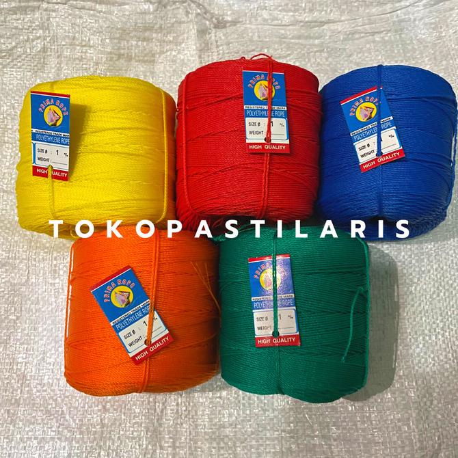 

Terbaru Tali Tambang Kecil 1Mm / Tambang Pe 1 Mm Merek Prima Murah
