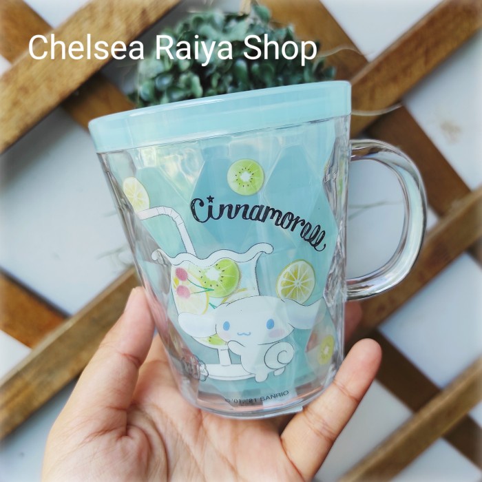Terlaris Miniso X Sanrio Cinnamoroll Lemon Gelas Plastik Tempat Sikat Gigi