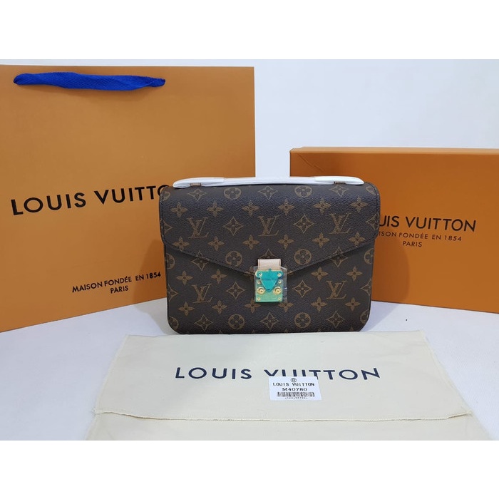 Lv Pochette Metis Monogram Authentic Mirror Handbag / Tas Lv