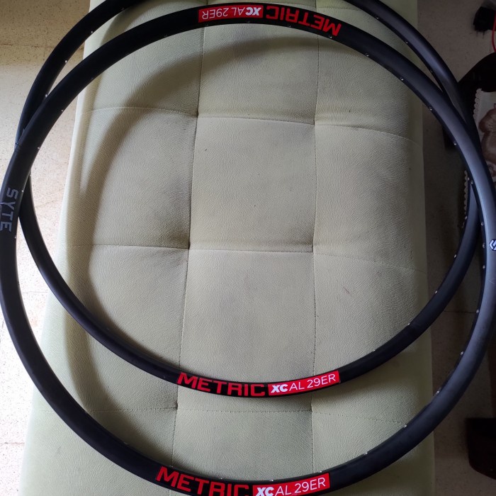 Terlaris Rims Velg Ukuran 27/29 Syte Metric Xc Al By Dtswiss 32 Hole Sepasang