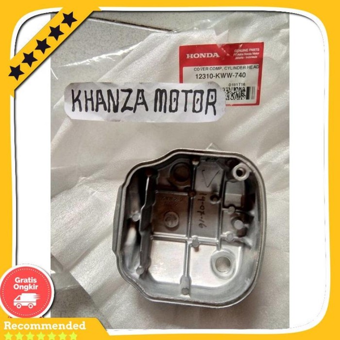 HOT SALE TERMURAH SPARE PART MOTOR TUTUP BLOK HEAD HONDA REVO ABSOLUTE ORIGINAL TERBARU
