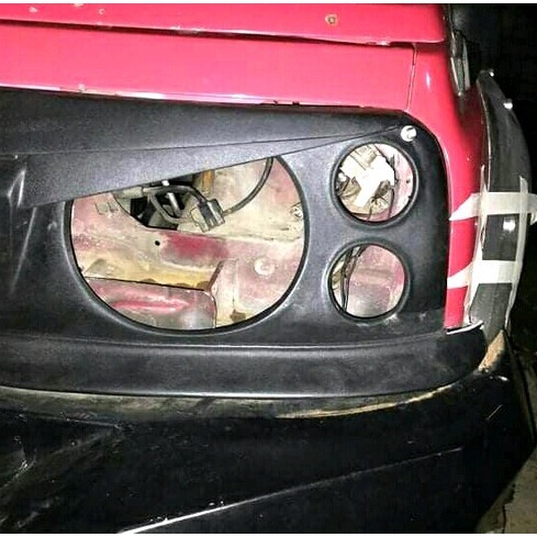 Bracket Daymaker 7Inch Breket Batok Lampu Taft Badak Jimny Katana Kode 271