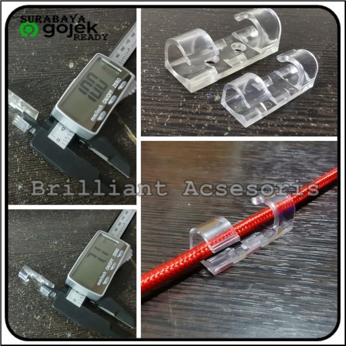 

Klip Klem Kabel Tempel Universal - Bikin Jalur Kabel Jadi Rapi Trend