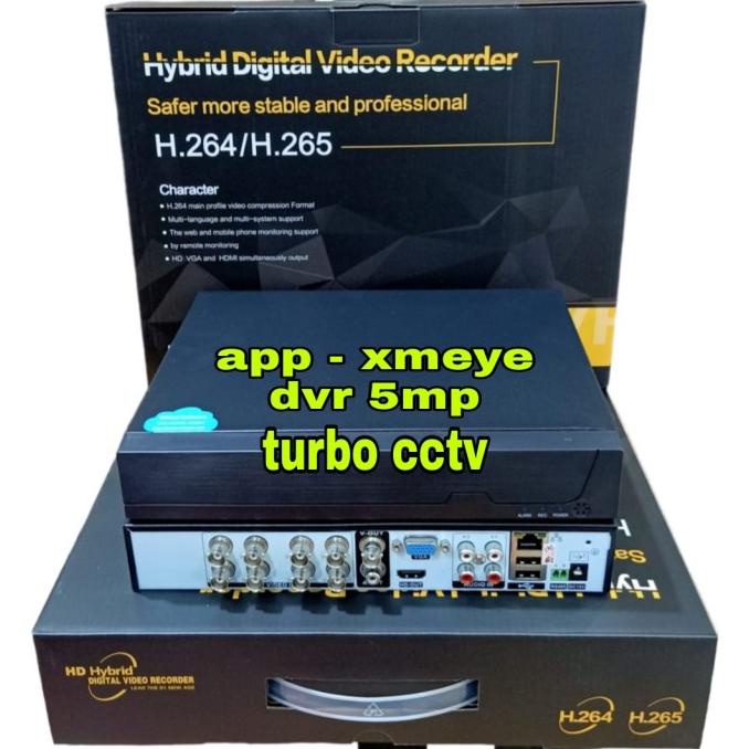 DVR 8CH 5MP XMEYE 2560P DVR CCTV 8CH 5MP