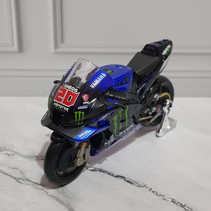FLASH SALE READY MAINAN DIECAST MOTOR GP YAMAHA FABIO QUARTATARO - DIECAST MOTOR TERMURAH
