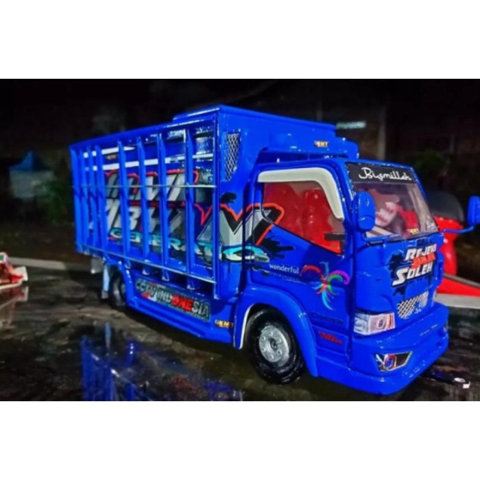 MUST HAVE MINIATUR TRUK OLENG KAYU ASLI JUMBO NEW WAHYU ABADI 2023 RENDI ANDIKA TERBARU