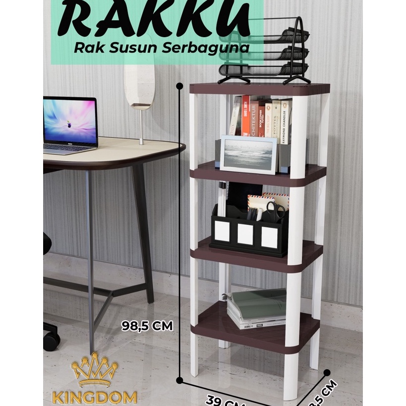 Bestseller RAK SERBAGUNA PLASTIK / RAK POT BUNGA / RAK DAPUR / RAK KAMAR MANDI / NAKAS SERBAGUNA - R