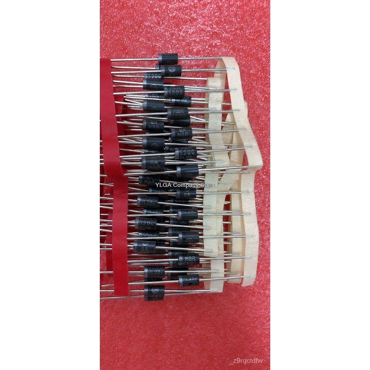 ✅&Into the schottky diode MBR5200 = SR5200 = SB5200