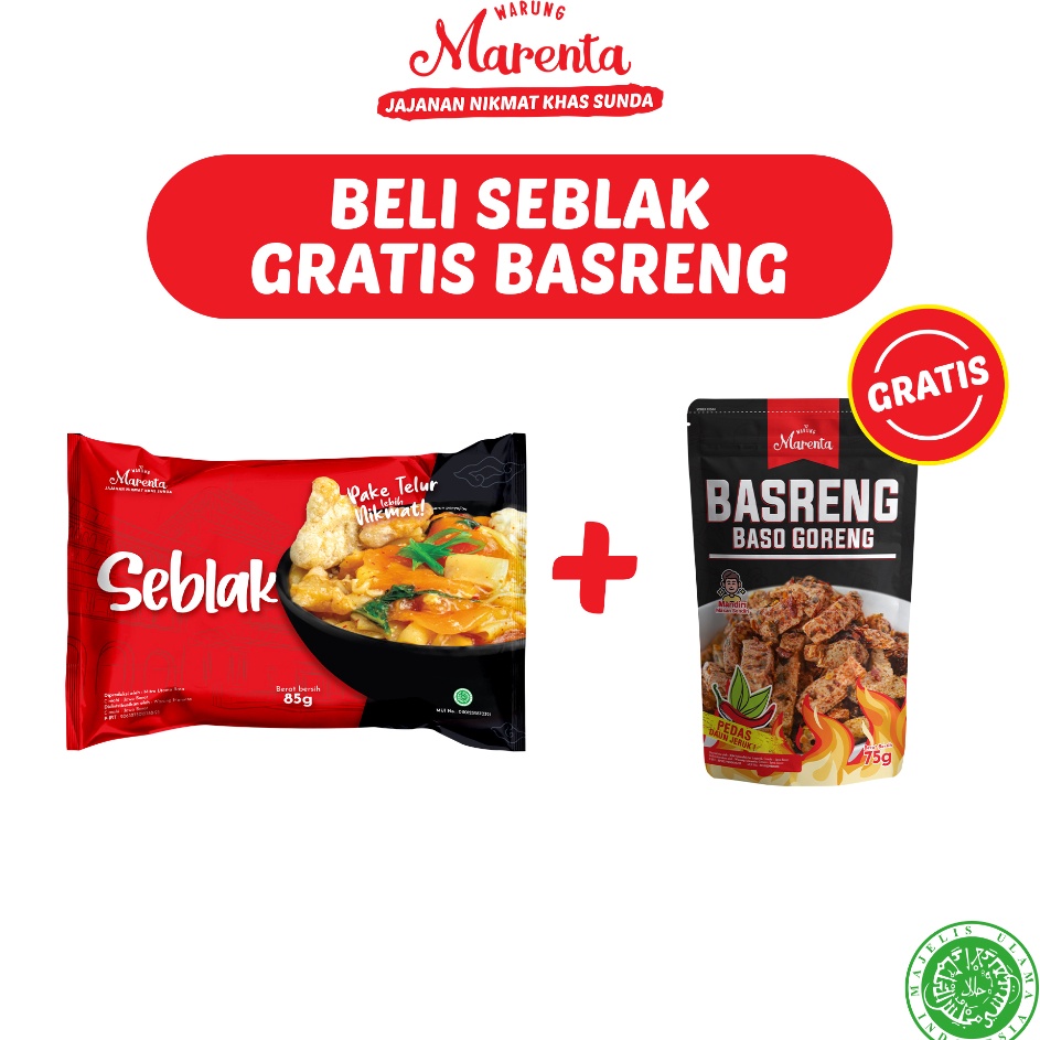 

Murah Banget Seblak + [GRATIS BASRENG DAUN JERUK 75 gr]