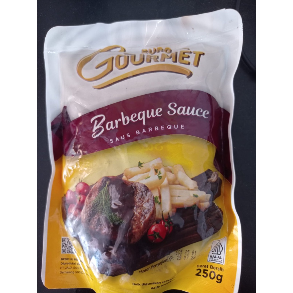 

EURO GOURMET BARBEQUE SAUCE 250 GR BBQ SAUS BARBEKIU