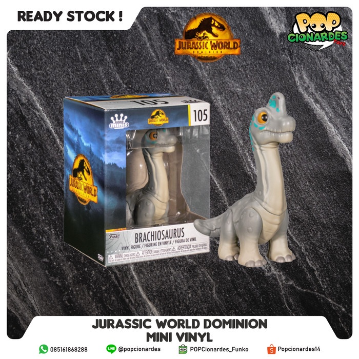 FLASH SALE FUNKO POP MINIS - JURASSIC WORLD DOMINION MINI VINYL TERBARU