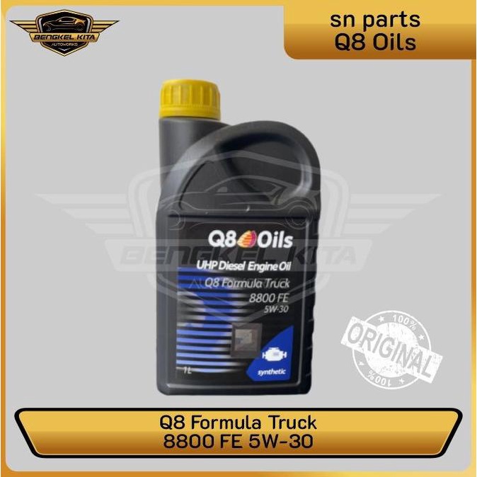 Oli Mobil Diesel Q8 Formula Truck 8800 FE 5W-30 (1L)