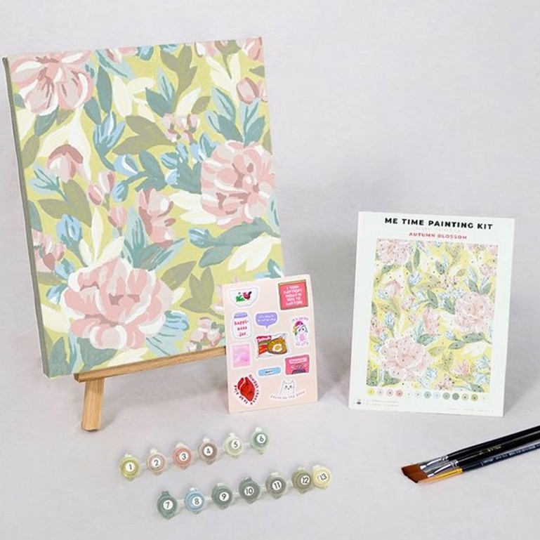 

OPE STUDIO SANJUNIPERO - PAINT BY NUMBER KIT - AUTUMN BLOSSOM - 25CM X 30CM E72