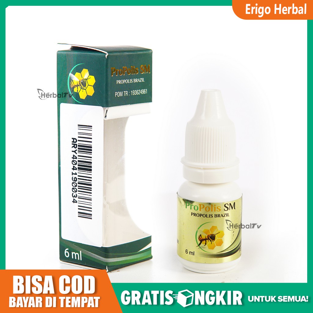 PROPOLIS SM Brazil Agen Resmi Tangerang Gold Brazilian Asli 100% Original Banten Berkualitas COD