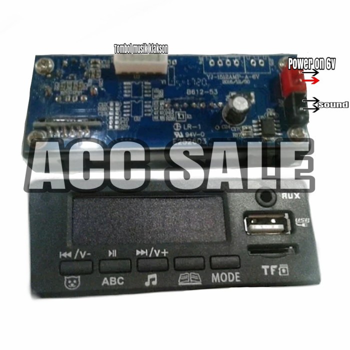 FREE ONGKIR MODUL MUSIK MOBIL AKI ANAK M7688 FREE ONGKIR