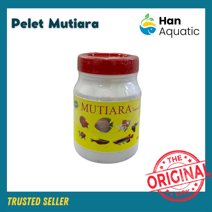Pelet Mutiara Ukuran Kecil Pakan Ikan Aquascape/Kecil