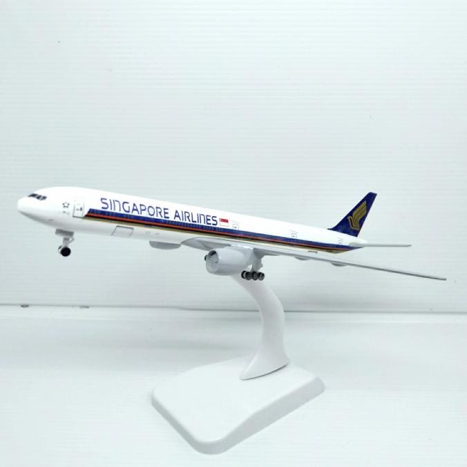Pesawat Diecast Miniatur Singapore Airlines Medium