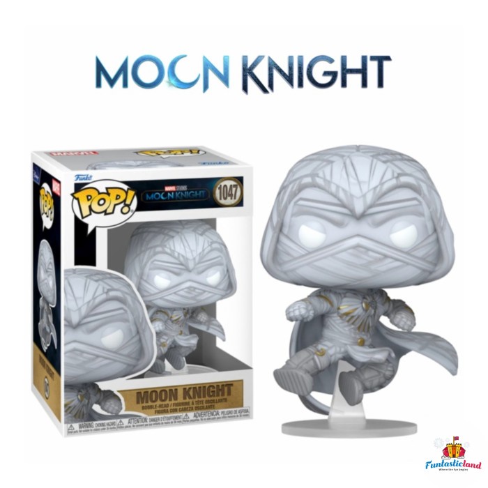 HOT SALE ORIGINAL FUNKO POP MARVEL TELEVISION MOON KNIGHT - MOON KNIGHT #1047 TERBARU