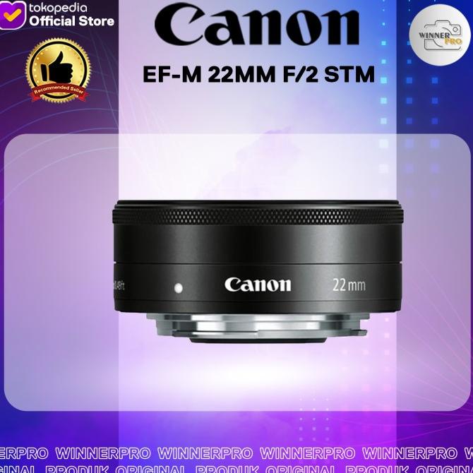 LENSA CANON 22MM F2 STM / LENSA MIRROLES CANON EF-M 22MM F/2 STM