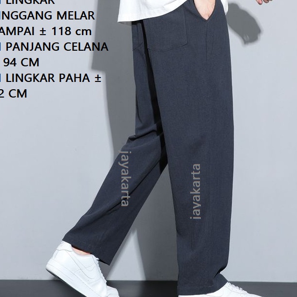 CHBZ6130 Bagus  Celana Panjang Pria Dewasa Celana Cargo Pria Murah Panjang Bahan Katun Japan Drill C