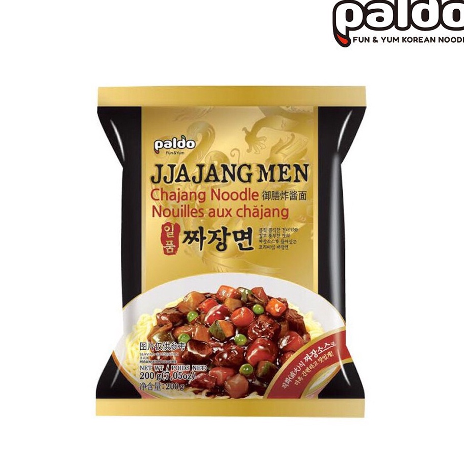 

✵ MMMM 9464 PALDO JJAJANGMYUN - JJAJANGMEN NOODLE 200 GRAM 9.9 BRANDS FESTIVAL ♝