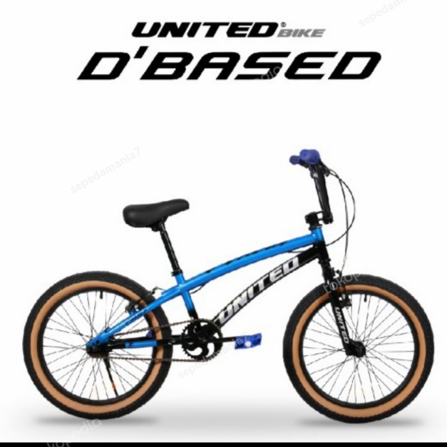 sepeda anak BMX 20 UNITED D'BASED Original Garansi 5 Tahun