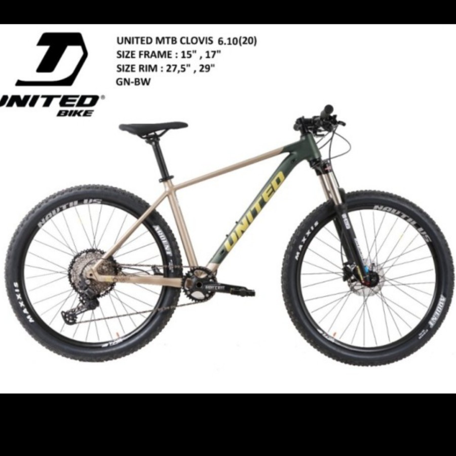 Sepeda Gunung 27,5/29 UNITED CLOVIS 6.10