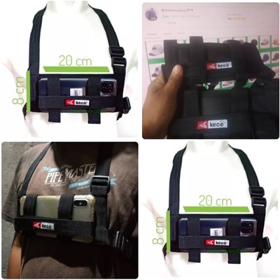Best Seller Chest Belt Hp Holder Strap Dada Untuk Vlog