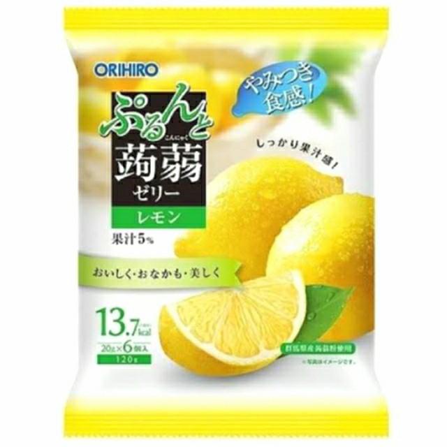 

[120gr] Orihiro Lemon Konjac Jelly isi 6 Pcs - Jelly Rasa Lemon Best Seller