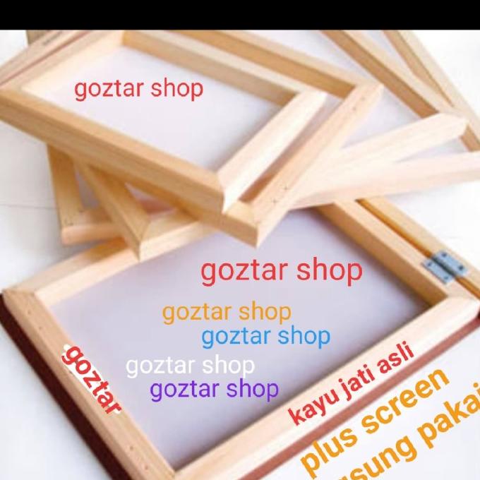 

Termantab] SABLON LAYANGAN 40x60 SCREEN T180