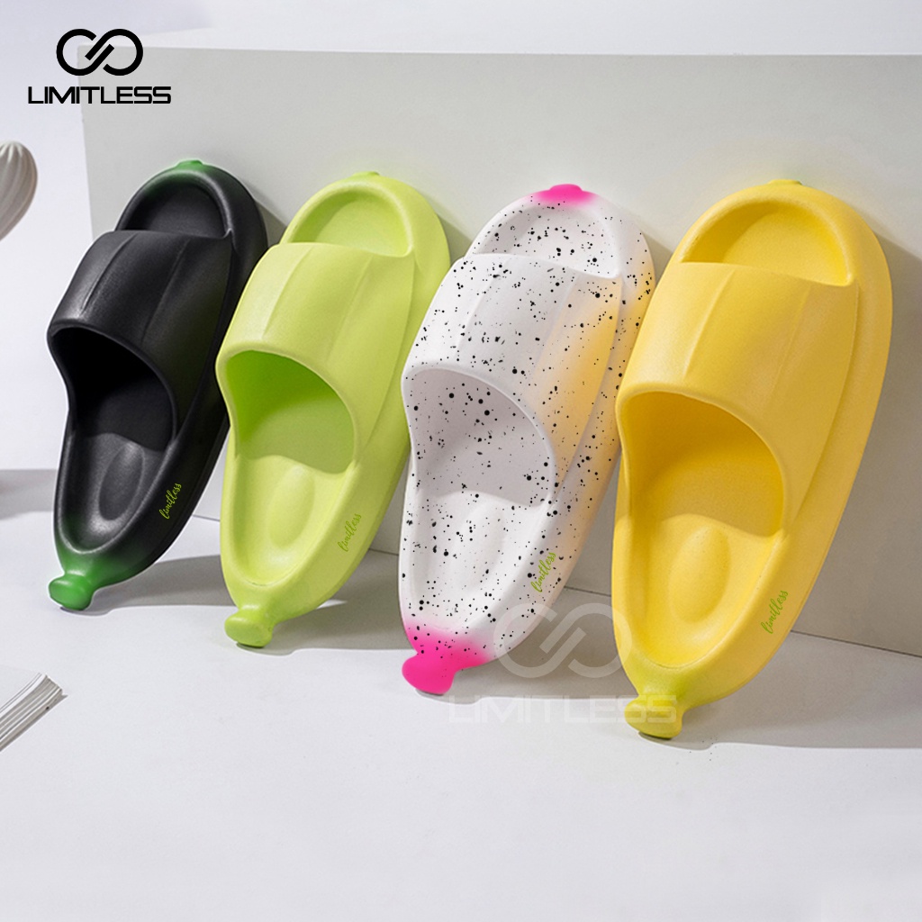 Sandal Selop Pisang Wanita Korea Terbaru Eva Sendal Slop Pisang Anti Slip Sandal Banana Wanita Kekin