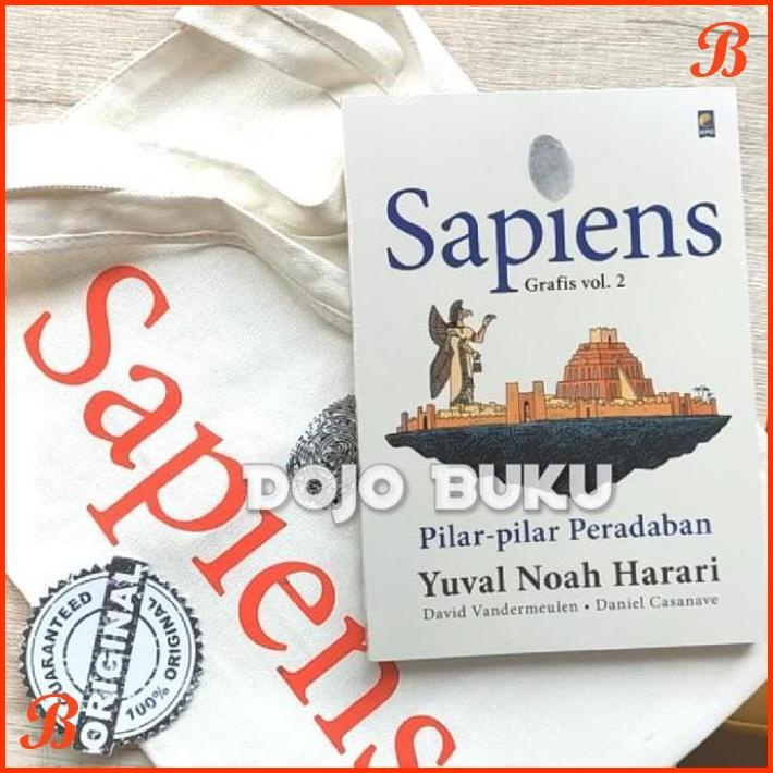 

BUKU SAPIENS GRAFIS VOL 2 : PILAR-PILAR PERADABAN BY YUVAL NOAH HARARI | DJB