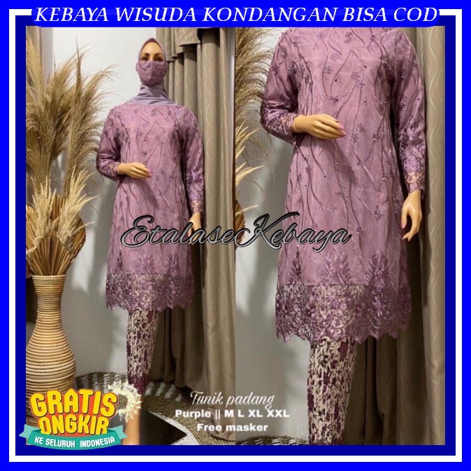 Baju Lamaran Wanita Modern Terbaru Brukat 2023 Ootd Kondangan Wanita Kekinian Hijab Atau Non Hijab B