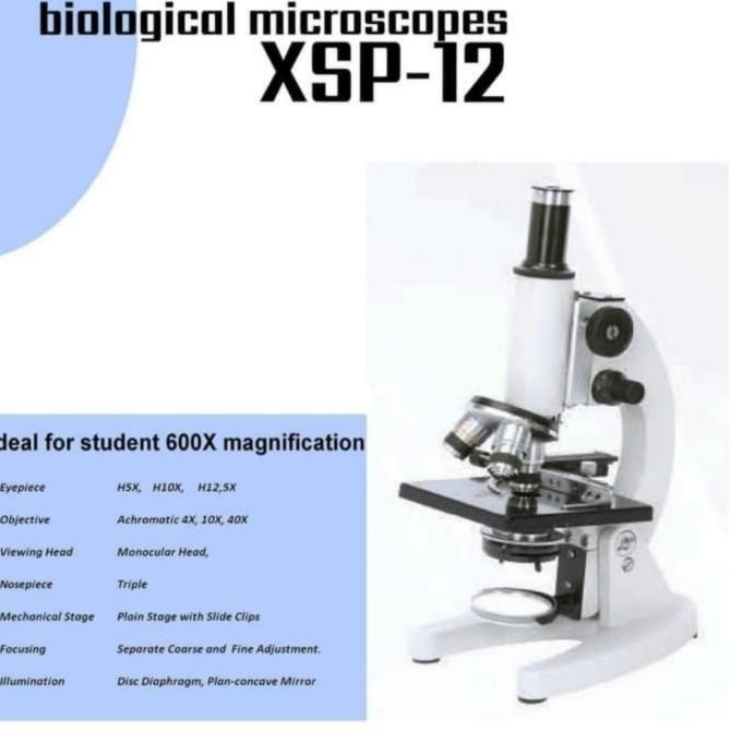 Microscope Monoculer Xsp-12 / Mikroskop Monocular Xsp-12