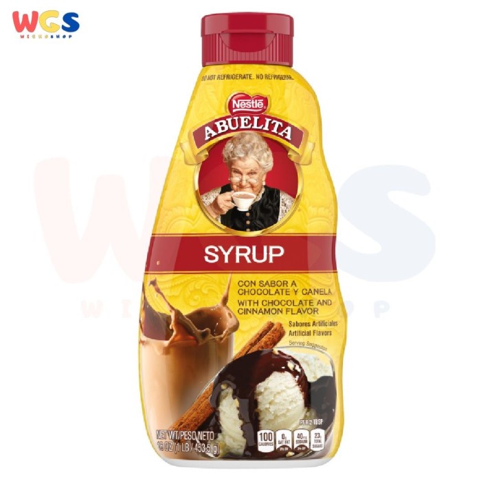 

Nestle Abuelita Syrup With Chocolate & Cinnamon Flavor 16oz 453.5g