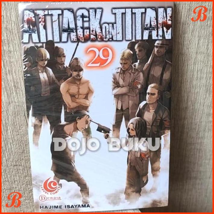 

KOMIK ATTACK ON TITAN 29 BY HAJIME ISAYAMA | DJB