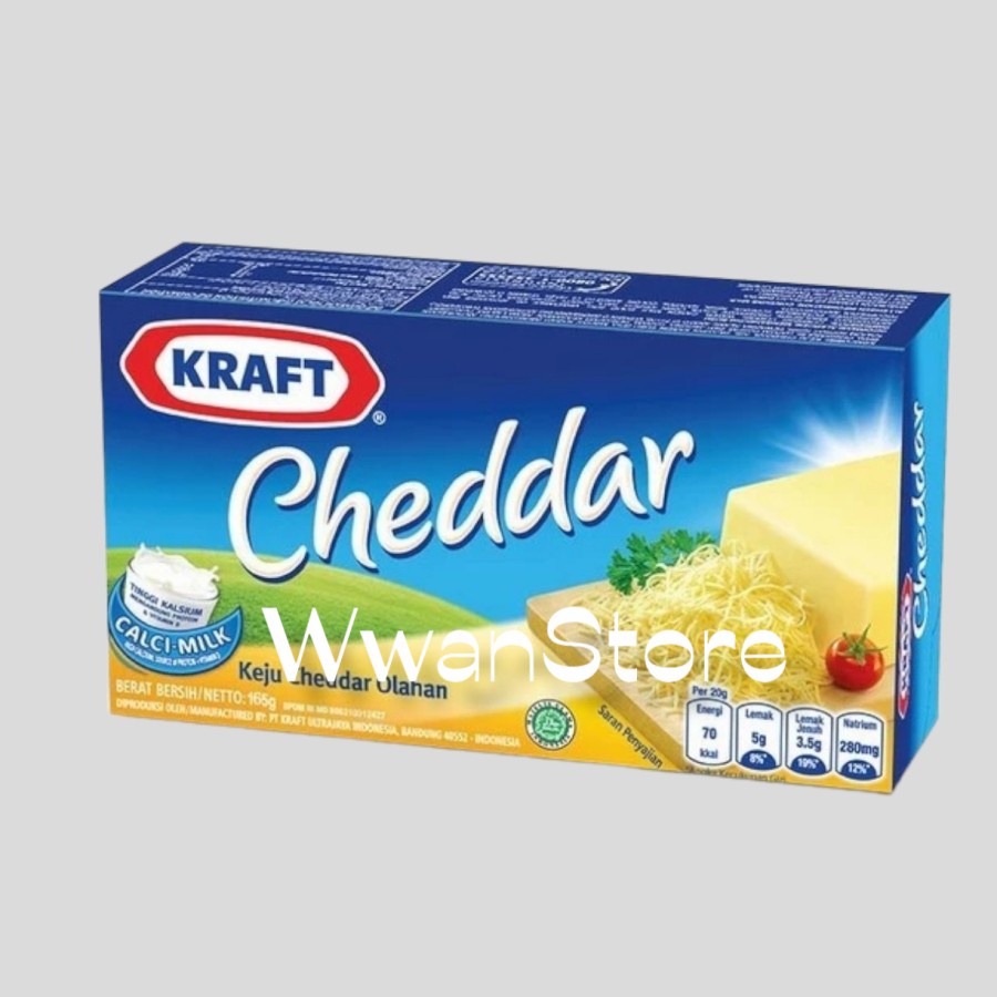 

Kraft Cheddar Cheese 165gr