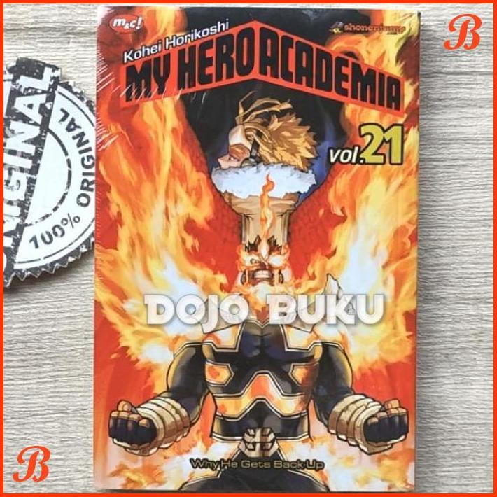 

KOMIK MY HERO ACADEMIA 21 BY KOHEI HORIKOSHI | DJB