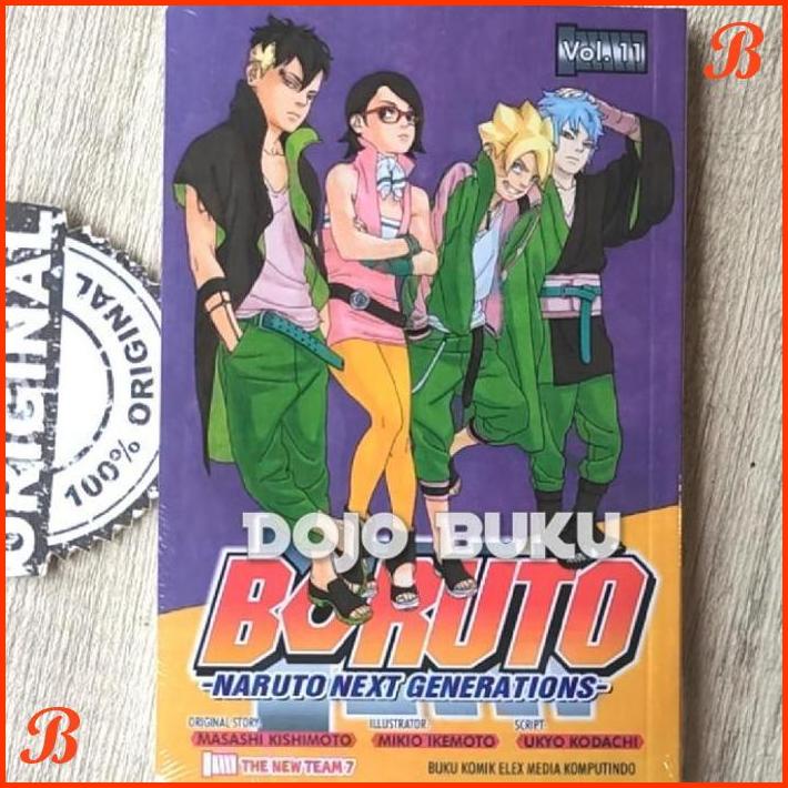 

KOMIK BORUTO - NARUTO NEXT GENERATIONS 11 BY MASASHI KISHIMOTO | DJB