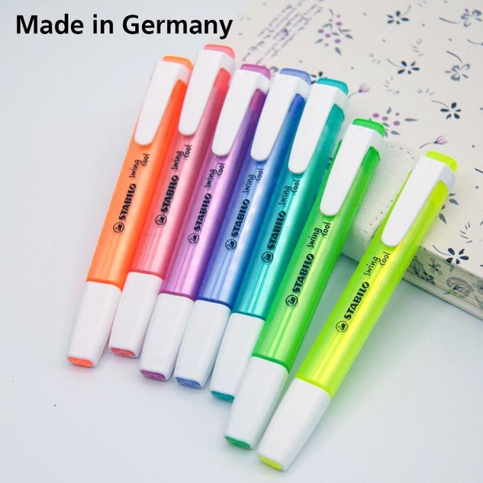 

FLASH PEN STABILO BRUSH SWING - KOMBO HEMAT COOL - HIGHLIGHTER 20PCS P